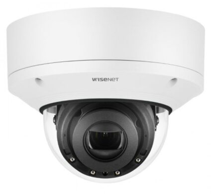 Hanwha Vision Dome  Kamera XND-8081REV 3,9 - 9,4mm  Überwachungskamera mit 6 Megapixel Auflösung. professionelle Kamera für außen