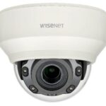 Hanwha Vision Dome  Kamera XND-L6080R 3,2 - 10,0mm  Überwachungskamera mit 2 Megapixel Auflösung. professionelle Kamera für außen