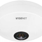 Hanwha Vision Hemispheric  Kamera QNF-8010 1,14mm  Überwachungskamera mit 6 Megapixel Auflösung. professionelle Kamera für außen