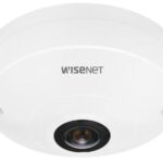 Hanwha Vision Hemispheric  Kamera QNF-9010 1,8mm  Überwachungskamera mit 12 Megapixel Auflösung. professionelle Kamera für innen