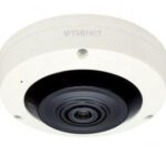 Hanwha Vision Hemispheric  Kamera XNF-8010R/FHM 1,6mm  Überwachungskamera mit 6 Megapixel Auflösung. professionelle Kamera für innen