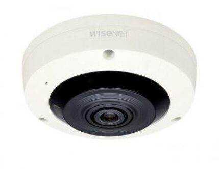 Hanwha Vision Hemispheric  Kamera XNF-8010R/FHM 1,6mm  Überwachungskamera mit 6 Megapixel Auflösung. professionelle Kamera für innen