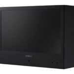 Hanwha Vision  Zoll Monitor.  Display mit  Pixel Auflösung,  Reaktionszeit