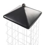 Haube 27,5 x 27,5 cm ANTHRAZIT