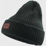 Heavy Rib Beanie Merinowolle