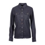 Hemd LeisureWool ReBorn dark grey melange Frauen – Leicht Tactical Funktionsshirts – Modell 7027 | Outdoor Militär Tactical Gear