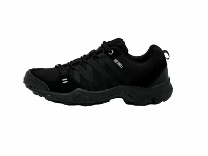 Herren atmungsaktive Wanderschuhe Schwarz 41