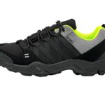 Herren atmungsaktive Wanderschuhe Schwarz-Grün 44