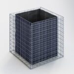 Hochbeet eckig 100 cm x 100 cm x 100 cm (L x H x T), Maschenweite 5 x 10 cm, Wandstärke 10 cm