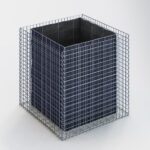 Hochbeet eckig 100 cm x 100 cm x 100 cm (L x H x T), Maschenweite 5 x 5 cm, Wandstärke 10 cm