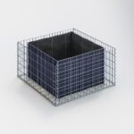 Hochbeet eckig 100 cm x 50 cm x 100 cm (L x H x T), Maschenweite 5 x 10 cm, Wandstärke 10 cm