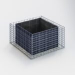 Hochbeet eckig 100 cm x 50 cm x 100 cm (L x H x T), Maschenweite 5 x 5 cm, Wandstärke 10 cm