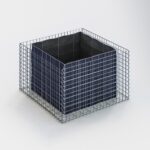 Hochbeet eckig 100 cm x 60 cm x 100 cm (L x H x T), Maschenweite 5 x 5 cm, Wandstärke 10 cm