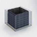 Hochbeet eckig 100 cm x 70 cm x 100 cm (L x H x T), Maschenweite 5 x 5 cm, Wandstärke 10 cm