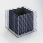 Hochbeet eckig 100 cm x 80 cm x 100 cm (L x H x T), Maschenweite 5 x 10 cm, Wandstärke 10 cm