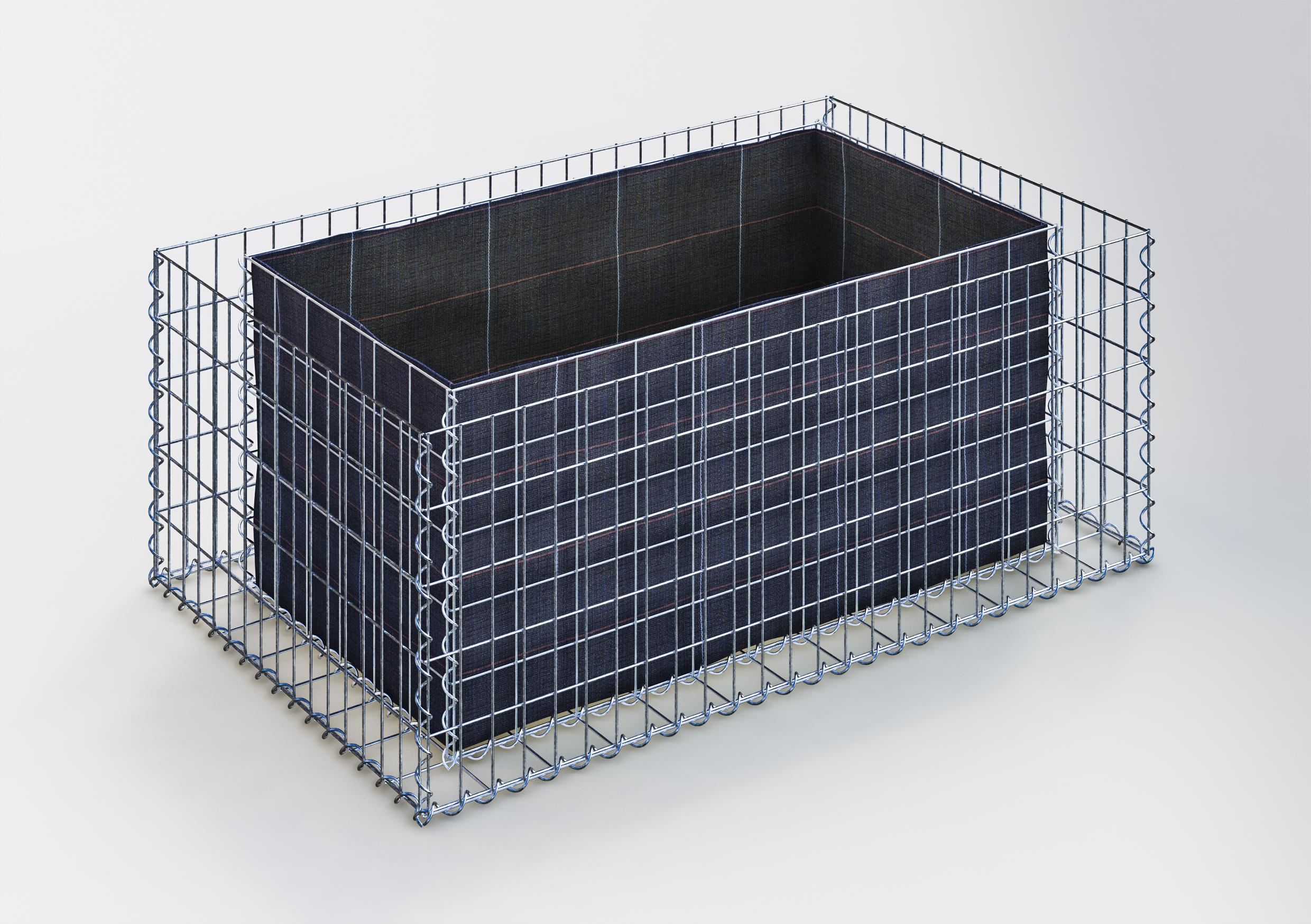 Hochbeet eckig 130 cm x 50 cm x 80 cm (L x H x T)