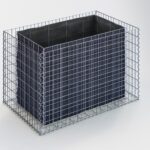 Hochbeet eckig 130 cm x 80 cm x 80 cm (L x H x T), Maschenweite 5 x 10 cm, Wandstärke 10 cm