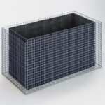 Hochbeet eckig 200 cm x 100 cm x 100 cm (L x H x T), Maschenweite 5 x 5 cm, Wandstärke 10 cm