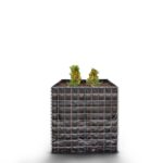 Hochbeet eckig ohne Steinbereich - Länge: 100 cm - Höhe: 100 cm - Tiefe: 50 cm - Maschenweite: 10 x 10 cm