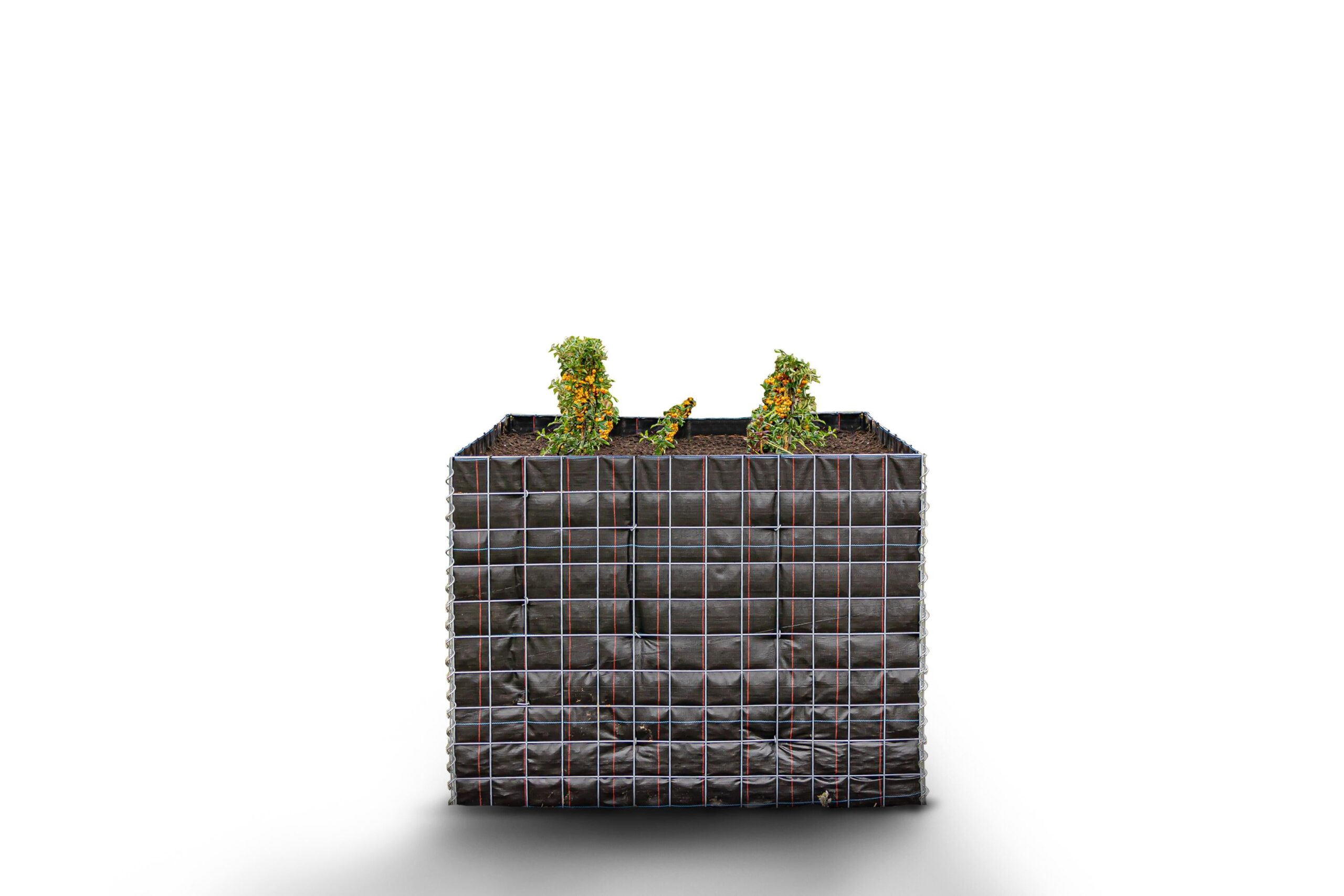 Hochbeet eckig ohne Steinbereich - Länge: 130 cm - Höhe: 100 cm - Tiefe: 50 cm - Maschenweite: 10 x 10 cm Hochbeet eckig ohne Steinbereich - Länge: 130 cm - Höhe: 100 cm - Tiefe: 50 cm - Maschenweite: 10 x 10 cm - Image 1