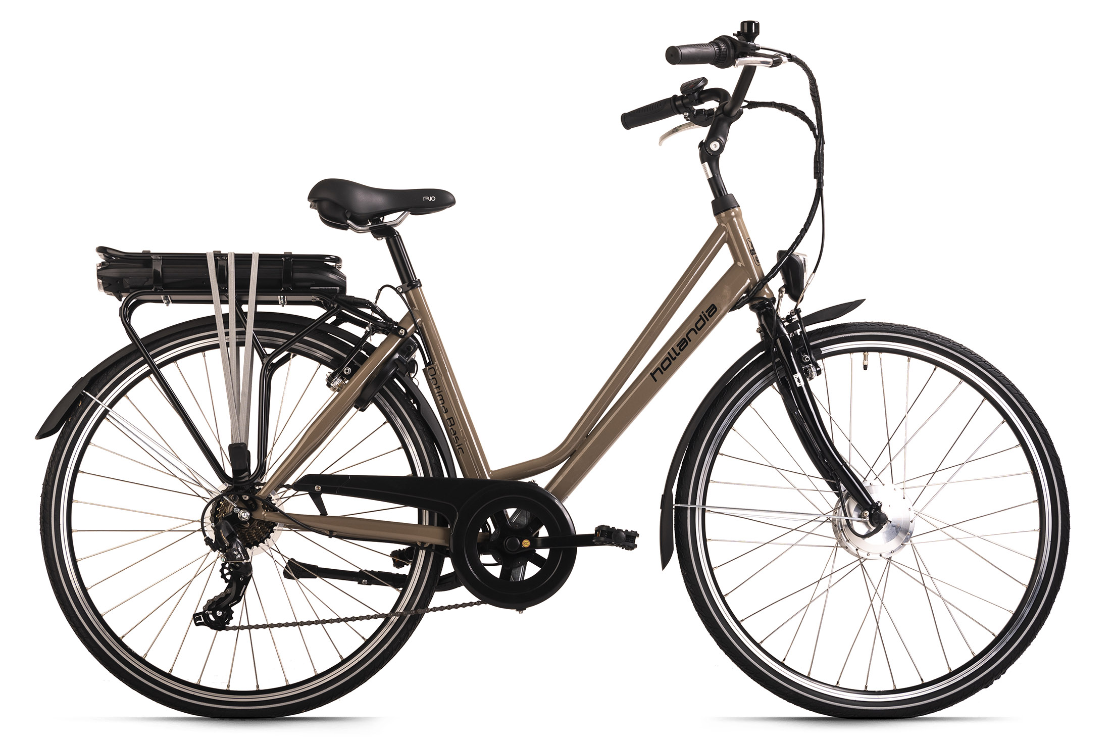 Hollandia E-Citybike Optima Basic 28" braun
