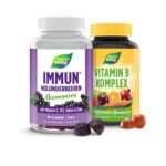 Immun Holunder & Energy Set I für Energie & Immunsystem I Immun Holunder I Vitamin B Komplex I vegetarisch I 120 Stk