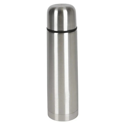 Isolierflasche Edelstahl 0.5 L silberfarben – Zubehör | Outdoor Militär Tactical Gear