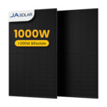 JA Solar 500Wp Full Black Bifaziale Solarmodule, JAM60D41-500/LB Glas-Glas, by Powerness - 2 Stücke / ohne Halterung / Powerness Express (Versandkosten werden bei der Kasse berechnet)