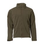 Jacke Blizzard taiga green – Softshell mit Kapuze Regenjacken – Modell 1511 | Outdoor Militär Tactical Gear