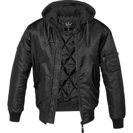 Jacke MA1 Sweat Hooded Jacket – IR mit Kapuze Winterjacken – Modell 7771 | Outdoor Militär Tactical Gear