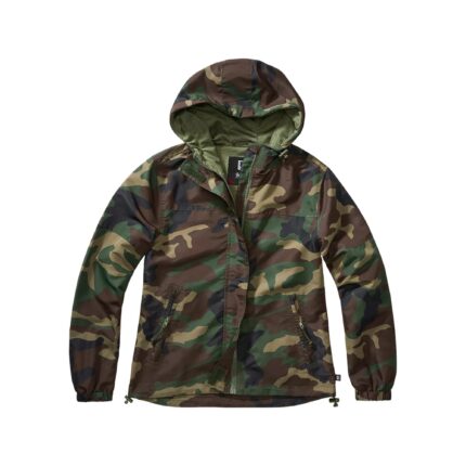 Jacke Summer Windbreaker Frontzip Frauen – Softshell mit Kapuze Softshell & Outdoor Jacken – Modell 6369 | Outdoor Militär Tactical Gear