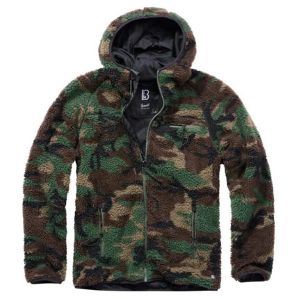 Jacke Teddyfleece Worker Jacket – Fleece IR mit Kapuze Winterjacken – Modell 5577 | Outdoor Militär Tactical Gear