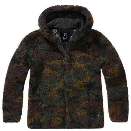 Jacke Teddyfleecejacket Hood Frauen – Fleece Isoliert mit Kapuze Winterjacken – Modell 7171 | Outdoor Militär Tactical Gear