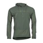 Jacke Windrunner Windshirt Windpack alpha green – Leicht mit Kapuze Regenjacken | Outdoor Militär Tactical Gear