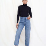 Jeanshose Wide Straight Modell: Minimal
