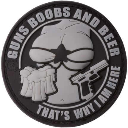 JTG 3D Patch Guns Boobs and Beer – Zubehör | Outdoor Militär Tactical Gear