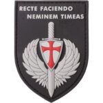 JTG 3D Patch Recte Faciendo Neminem Timeas – Zubehör | Outdoor Militär Tactical Gear