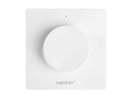 K1 Drehschalter mit Fernbedienung mit Magnethalter 2,4GHz weiss