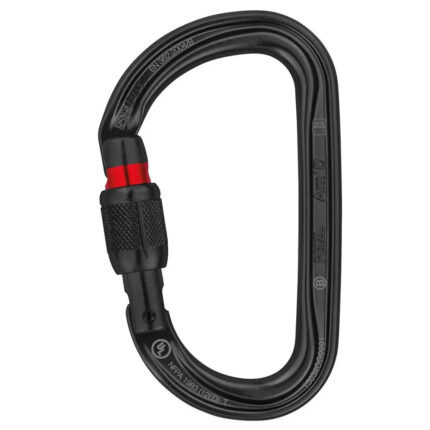 Karabiner AmD Screw Lock schwarz – Zubehör | Outdoor Militär Tactical Gear