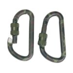 Karabiner Schraubverschluss 2er Set – IR Zubehör – Modell 0832 | Outdoor Militär Tactical Gear