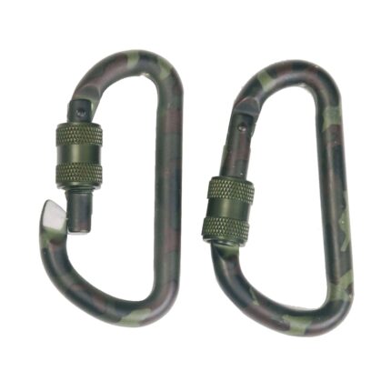 Karabiner Schraubverschluss 2er Set – IR Zubehör – Modell 3193 | Outdoor Militär Tactical Gear