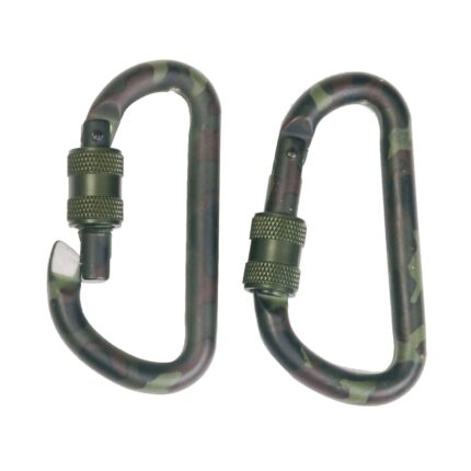 Karabiner Schraubverschluss 2er Set – IR Zubehör – Modell 0832 | Outdoor Militär Tactical Gear