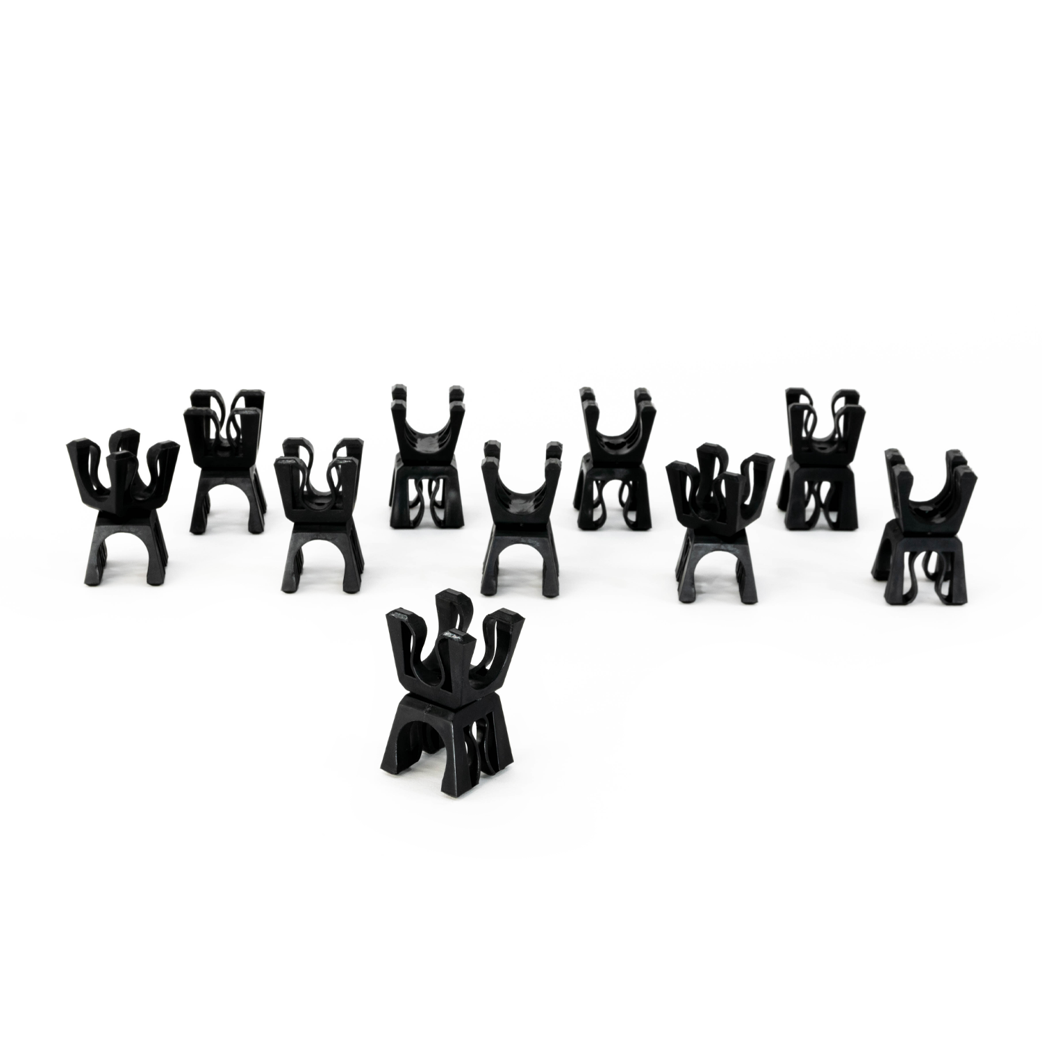 Kawanyo 10 Verbindungsclips f. Koordinationsstangen u. Flachreifen Kawanyo 10 Verbindungsclips f. Koordinationsstangen u. Flachreifen - Image 1