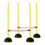 Kawanyo Agility Basic-Kombi mit 2 Reifen, 60cm Ø - rot/blau