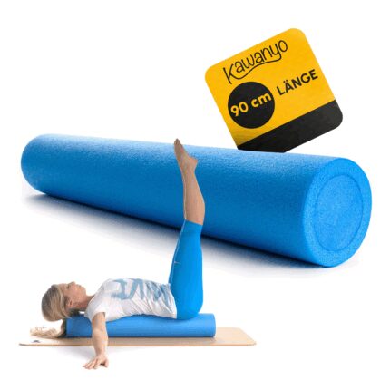 Kawanyo Yoga- u. Pilatesrolle 90cm