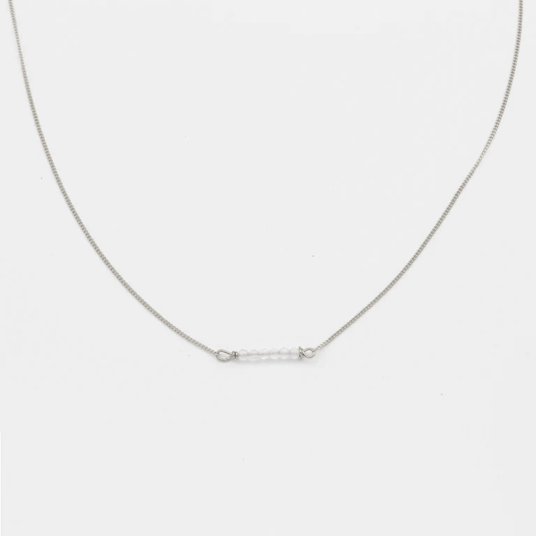 Kette Modell: Fine Pearls White Kette Modell: Fine Pearls White - Image 1