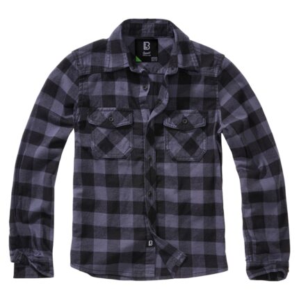 Kinder Hemd Kids Check Shirt Long Sleeve – Funktionsshirts – Modell 7011 | Outdoor Militär Tactical Gear