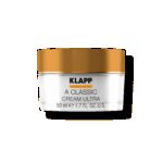 KLAPP Cosmetics - A CLASSIC KLAPP Cosmetics -  - Cream Ultra - mit Vitamin A Palmitates, D-Panthenol und Allantoin für ein samtig, weiches Hautgefühl - für anspruchsvolle und reife Haut - 50 ml