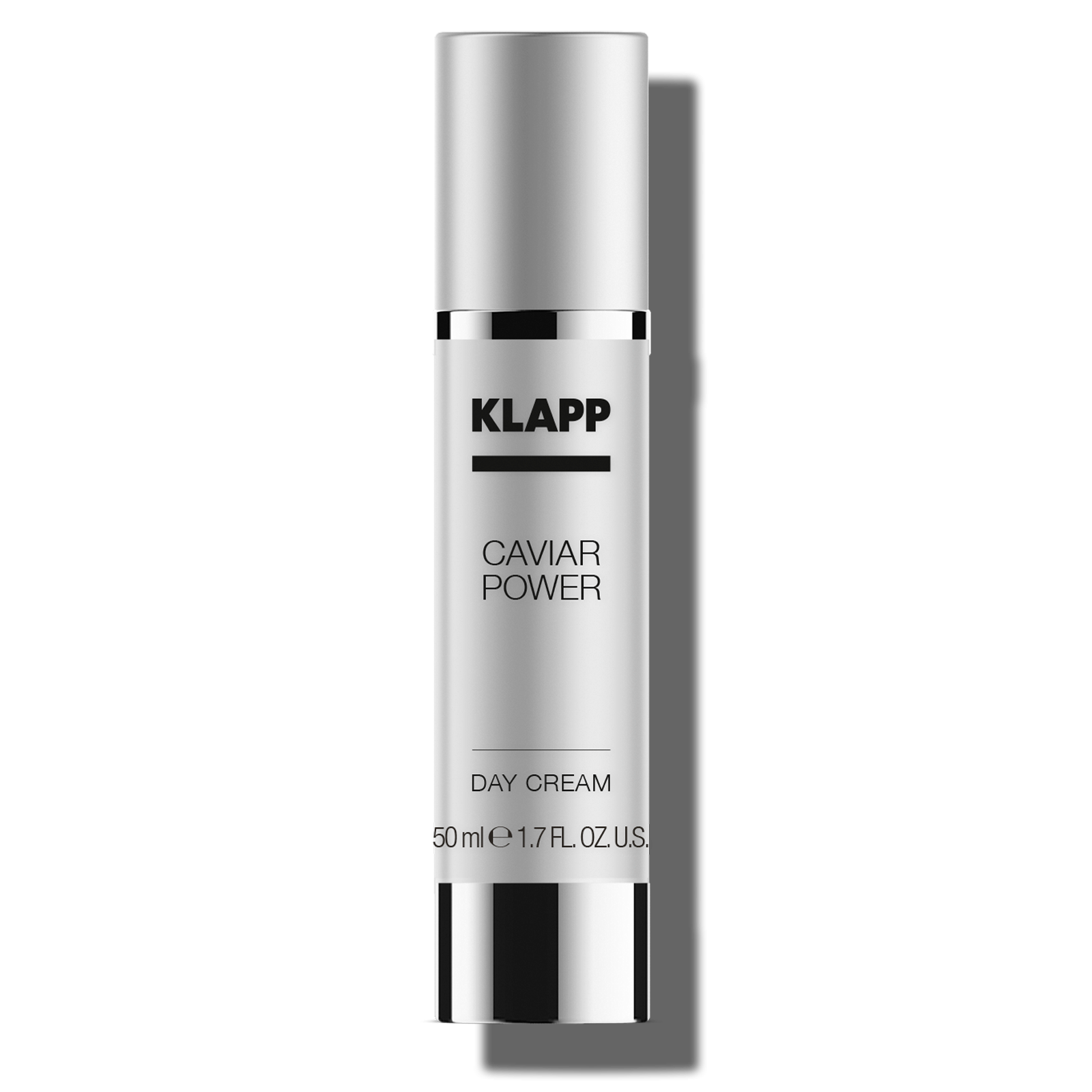 KLAPP Cosmetics - CAVIAR POWER KLAPP Cosmetics -  - Day Cream - mit natürlichen Bio-Peptiden und Kaviar-Wirkstoffen für effektive Feuchtigkeit - für reife Haut ab 35 - 50 ml