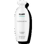 KLAPP Cosmetics - CLEAN & ACTIVE KLAPP Cosmetics -  - Cleansing Lotion - sanfte Reinigungsmilch - für jeden Hauttyp geeignet - 250 ml